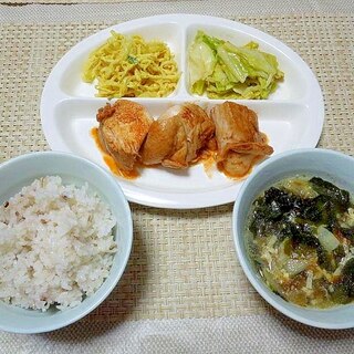 鶏むね肉のトマトソース煮